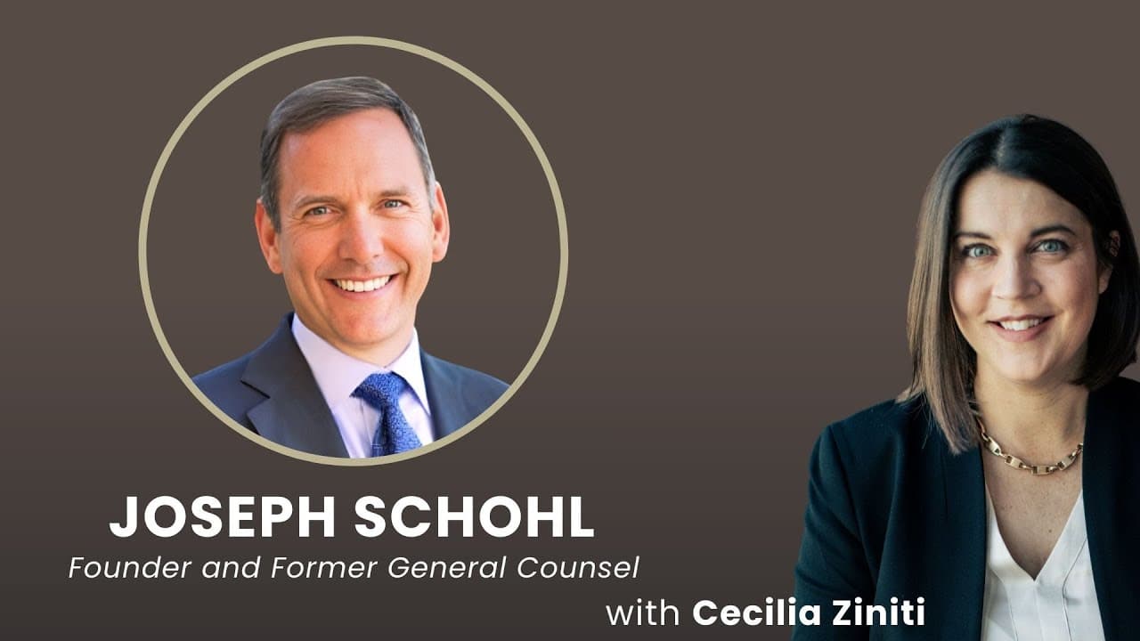 What Makes an Effective General Counsel? Joseph Schohl's 8 Essentials
